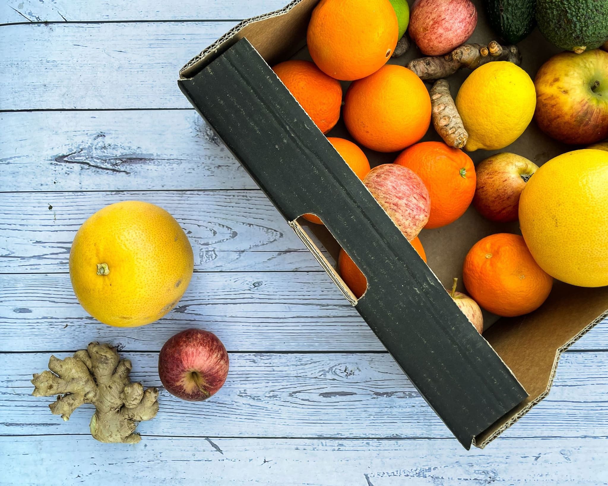 Organic Fruit Boxes